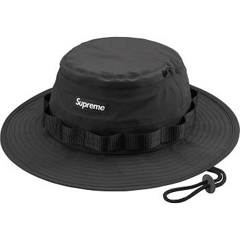 Black Supreme GORE-TEX PACLITE® Net Boonie Hats | NZ137XF
