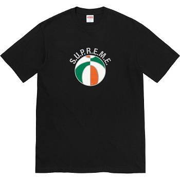 Black Supreme League Tee T Shirts | NZ233DN