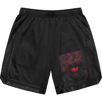 Black Supreme Ronin Mesh Shorts | NZ350MA