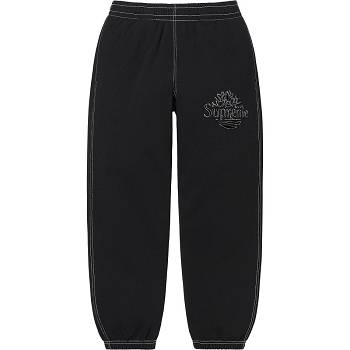 Black Supreme Timberland® Sweatpant Pants | NZ406RW