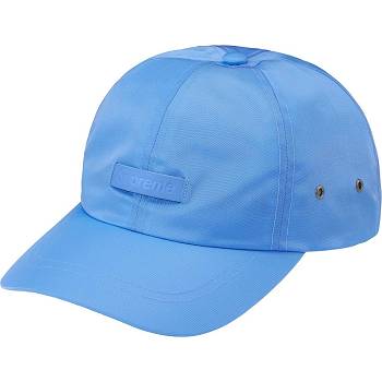 Blue Supreme Leather Patch 6-Panel Hats | NZ120RW