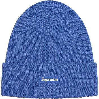 Blue Supreme Overdyed Beanie Hats | NZ157GL