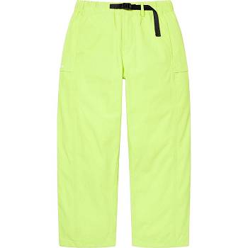 Green Supreme Belted Trail Pant Pants | NZ416FM