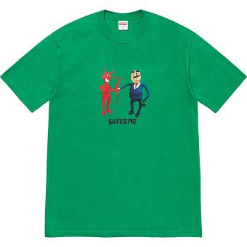 Green Supreme Business Tee T Shirts | NZ214ZG