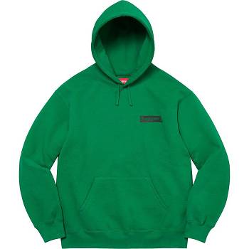 Green Supreme Fiend Hooded Sweatshirts | NZ288HK