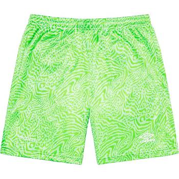 Green Supreme Jacquard Animal Print Soccer Shorts | NZ362SO