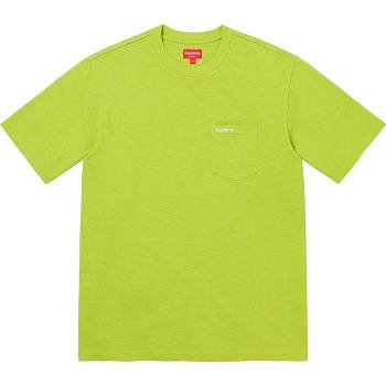 Green Supreme S/S Pocket Tee Sweaters | NZ321VD