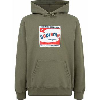 Green Supreme Shine New York Hoodie | NZ467DN