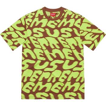Green Supreme Stacked Intarsia S/S Top Sweaters | NZ308PQ