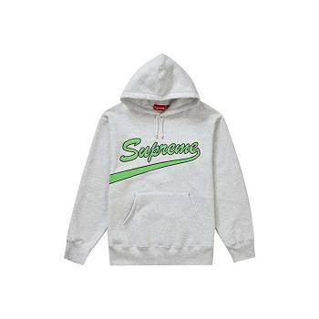 Grey Supreme Tail Hooded Sweatshirts | NZ256PQ