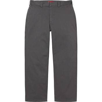 Grey Supreme Work Pant Pants | NZ419JJ