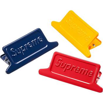 Multicolor Supreme Dulton Small Clips (Set of 3) Accessories | NZ186KI