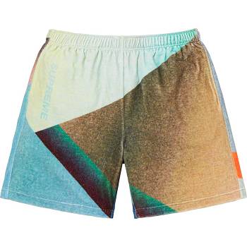 Multicolor Supreme Geo Velour Shorts | NZ365GL