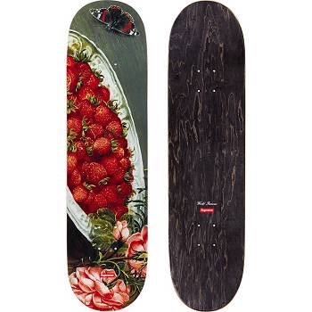 Multicolor Supreme Strawberries Skateboard Accessories | NZ172RW