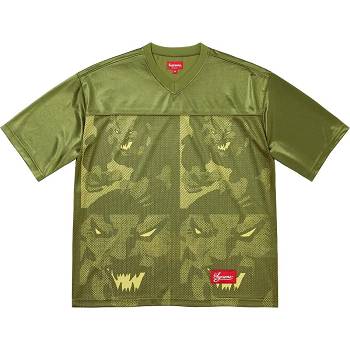 Olive Supreme Ronin Football Jersey Sweaters | NZ306IS