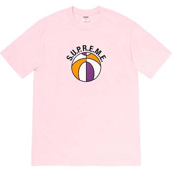 Pink Supreme League Tee T Shirts | NZ234FM