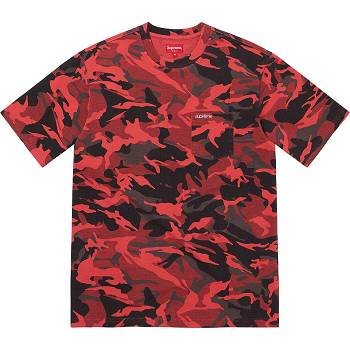 Red Supreme S/S Pocket Tee Sweaters | NZ318ZG