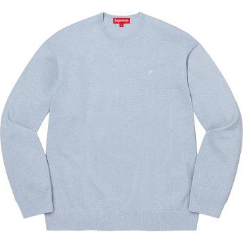 Turquoise Supreme Metallic L/S Top Sweaters | NZ334PQ