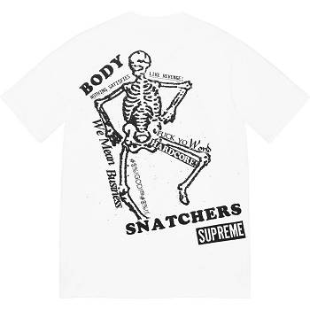 White Supreme Body Snatchers Tee T Shirts | NZ245NB